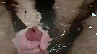 I Gave a Bath Handjob Leading to Underwater Cumshot