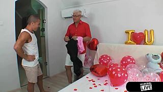 Lana's Surprise Fucking Her Buddy While He's Out