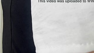 stroke your cock like this, arab khalifa in stockings instructs her stepson