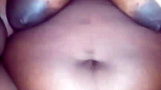fucking pregnant pussy with phat cucumber