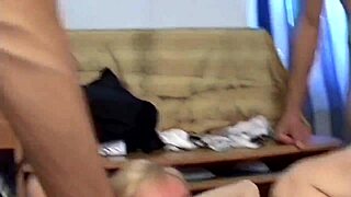 Check out this exclusive video of friends with the blonde milf slut