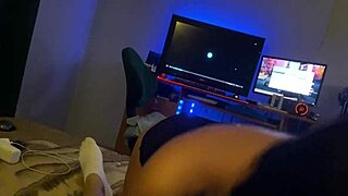 alice fire asian blowjob lingerie