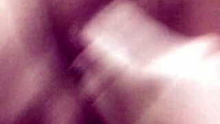 Wow, watch this fat lesbian get fingered and cum hard!