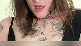 sarafina shows off her beautiful brunette body in a sexy bedroom photoshoot