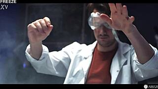 Freeze fuck your young lab partner until she squirts?