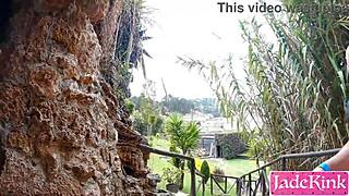 sneaky sex boyfriend public sauna couple pov amateurs almost caught