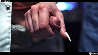 Freeze fuck your young lab partner until she squirts?