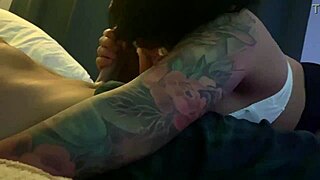 alice fire asian blowjob lingerie