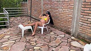 the horny pool boy fucks me when my husband ain't there, part 1