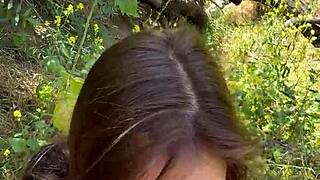 Pov Hiking Trail Blowjob with Petite 18+ Romanian Cutie Nadia Noja 😍 Partial Video