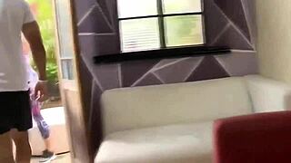 Corno Manso Hires Personal Services To Make His Wife Happy With Anal Creampie And Blowjob