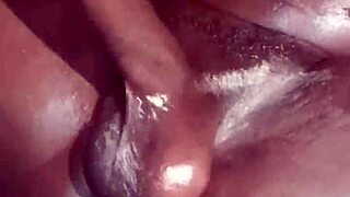 Chocolate BBC moans with multiple cumshots