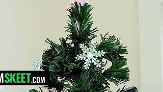 Santa cums early this year, filled with taboo emotions and sloppy sucking