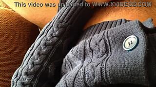 Carmen Bum Bum masturbates with cum fetish