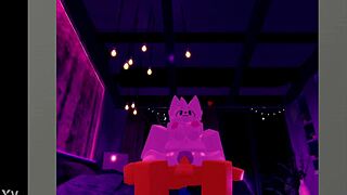 furry slut on roblox gets fucked 😈