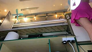 18 Yo Hot Bitch Working With No Bra And Panties