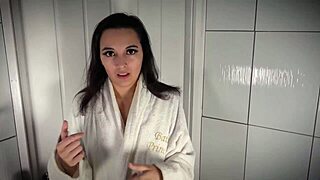 Fresh Brunette Milf Amateurs Debut With Blowjob