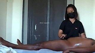 Hidden cam captures secret happy ending massage