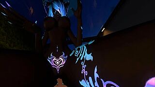 Mommy riding her femboy in a cute creampie session! 😍