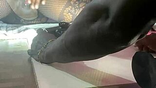 Pussy Machine Operator Squirts With Huge Toys