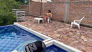 the horny pool boy fucks me when my husband ain't there, part 1