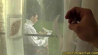 Piss Soaked Ho Fucking in Outdoor Hardcore with Big Cock