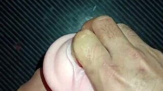 Sexy close-up quickie on desk with uncensored action