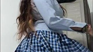 I'm very horny because I didn't have classes today and my boyfriend is coming to fuck me tonight