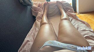 pov fingering petite teen pussy to orgasm - maiskii
