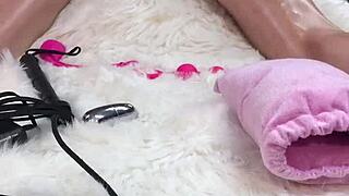Amazing Oil Massage Turns Into Intense Dildo Fucking!