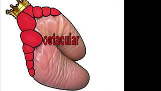 give us both that fucking cum- double footjob handjob