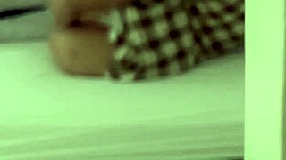 i find my stepsister with huge ass masturbating in uniform and cum all over it 😈