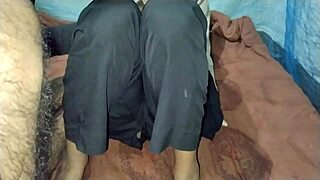 Indian bhabhi's tight ass gets rough anal 😏