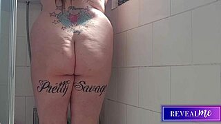 i love watching curvy babes masturbate in the steamy shower with water jets