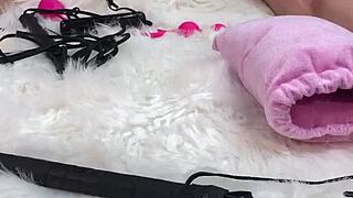 Amazing Oil Massage Turns Into Intense Dildo Fucking!