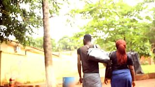 Footballer on vacation in africa meets mature woman for public fuck in park?