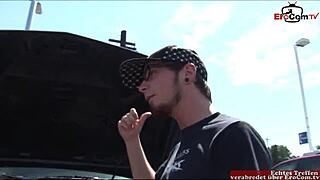 black haired latina slut with small natural tits gets picked up on the street