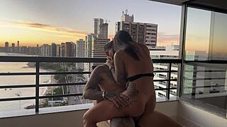 i feel so passionate riding his big black cock at sunset