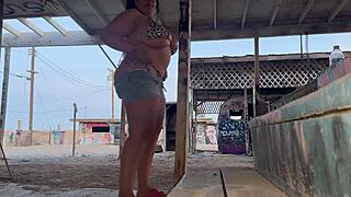 She begs, 'fuck my thicc pawg pussy for directions.'