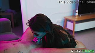 Huge Tits Milf Jordan Millicent Rides Big Cock, Contrasting Her Size.