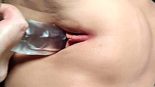 Bored Girl Teases Her Pussy With Fingers