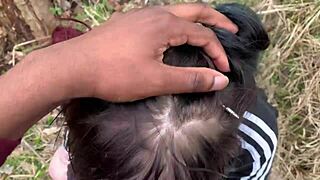 Emo Slut Takes Dick In Public Park