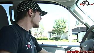 black haired latina slut with small natural tits gets picked up on the street