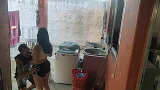 Wife Leaves And Maid Succumbs To Erect Cock