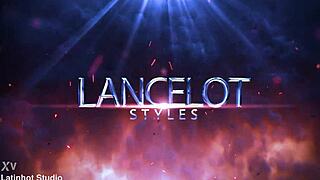 Vivian Lola shares a one-on-one session with Lancelot, leading to a massive gape