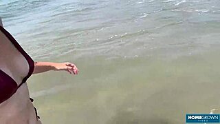 Gorgeous blonde Lolipop gets fucked hard by boyfriend Mark Pirson!