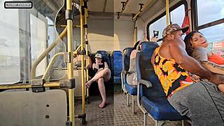 Married Woman Flirts with Stranger on Bus, Ends Up Fucking