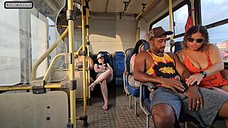 Married Woman Flirts with Stranger on Bus, Ends Up Fucking