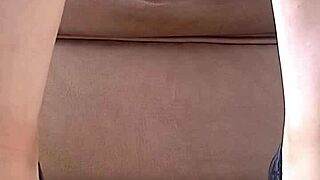 Hidden Camera Captures Spanish Stepsister in Sensual, Taboo Outdoor Setting.