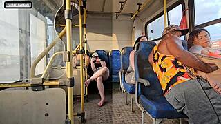 Married Woman Flirts with Stranger on Bus, Ends Up Fucking